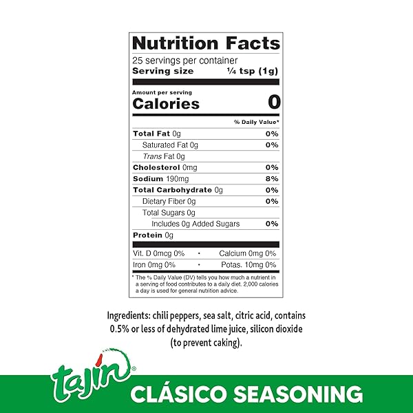 TAJIN CLÁSICO CHILE LIME SEASONING TO-GO PACKETS (PACK OF 2)
