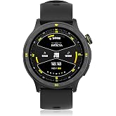 Invicta I-Tech Digital Smartwatch, 1.43&Prime; Display, Silicone Strap, Swim Tracking, 100+ Sports Modes, Bluetooth 5.3, GPS,Unisex