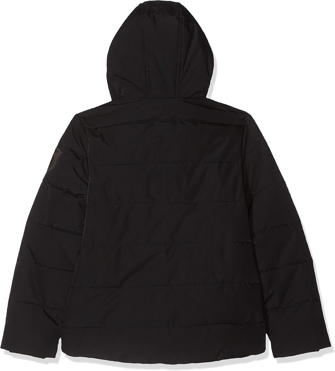 IKKS Junior Jungen Doudoune Noire Capuche Naturelle Regenmantel