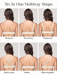 Wingslove Women's Strapless Full Figure Bra