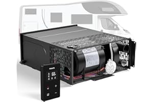 FOGATTI RV Furnace 35,000 BTU Complete Unit- High-Efficiency, Easy Installation RV Heater with Thermostat for Camper, Motorhome & Travel Trailer