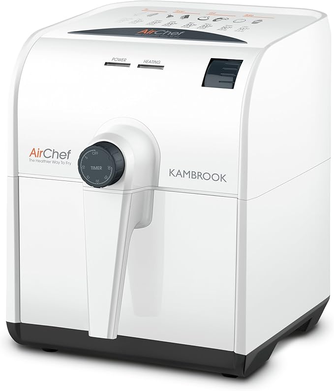Kambrook Air Chef Air Fryer, White KAF200WHT Small Kitchen Appliances