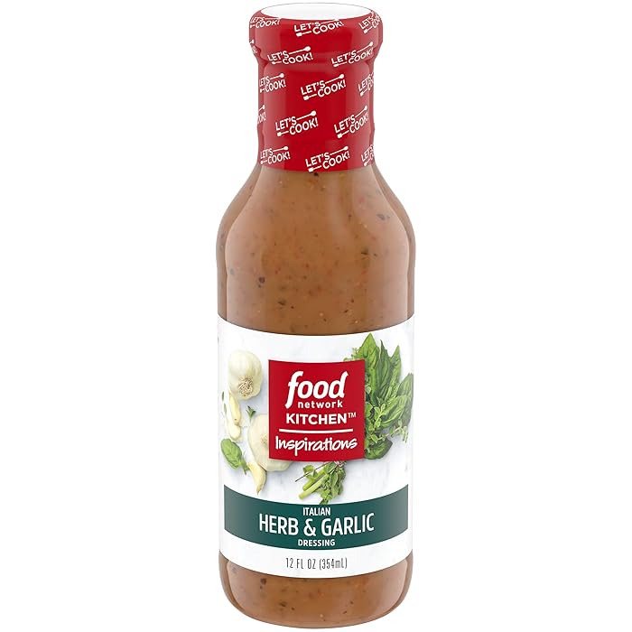 Food Network Kitchen Inspirations Italian Herb & Garlic Salad Dressing (12 fl oz Bottle) Food Network Kitchen Inspirations Italian Herb & Garlic Salad Dressing (12 fl oz Bottle)