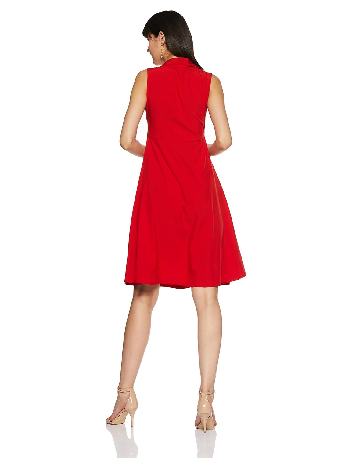 and women's a-line knee-long dress