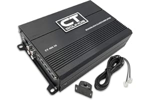 CT Sounds CT-400.1D Compact Class D Car Audio Monoblock Amplifier, 400 Watts RMS