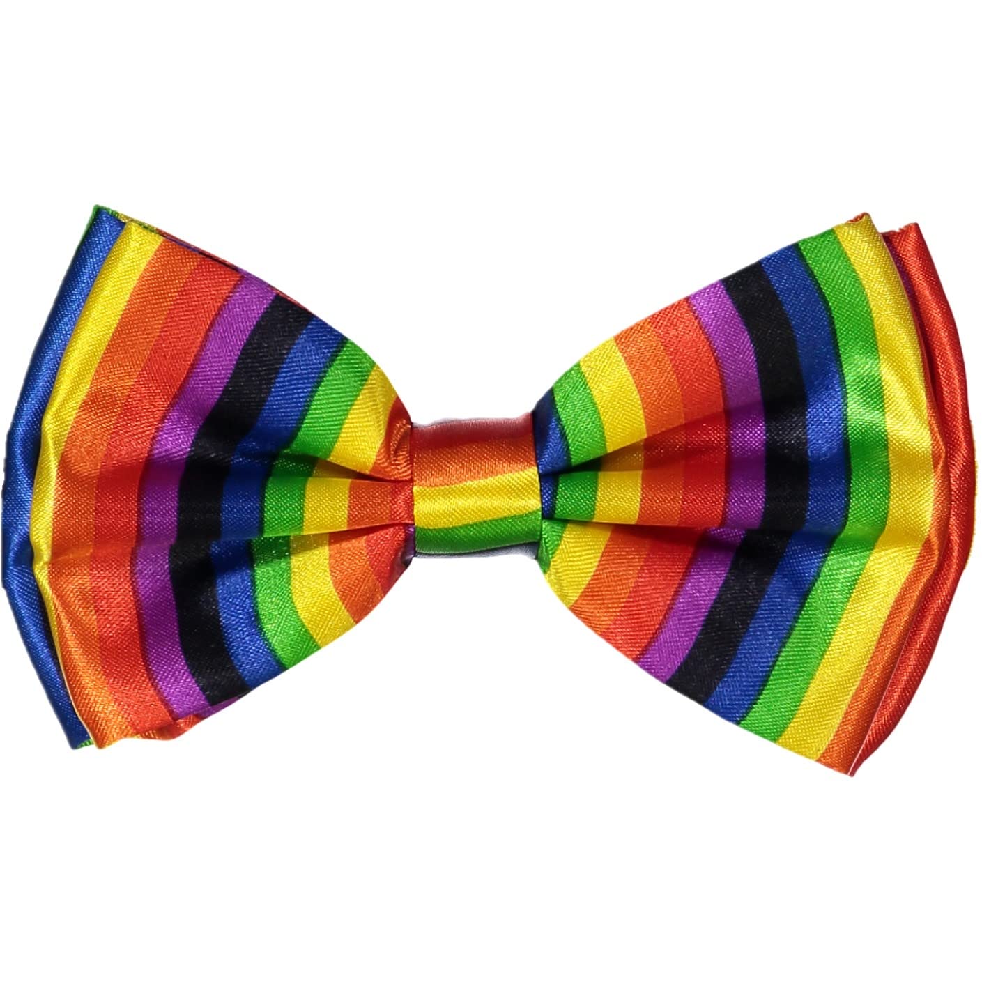 Dress Up America Rainbow Bow Tie Suitable for Men Suit and Tuxedo (One Size)