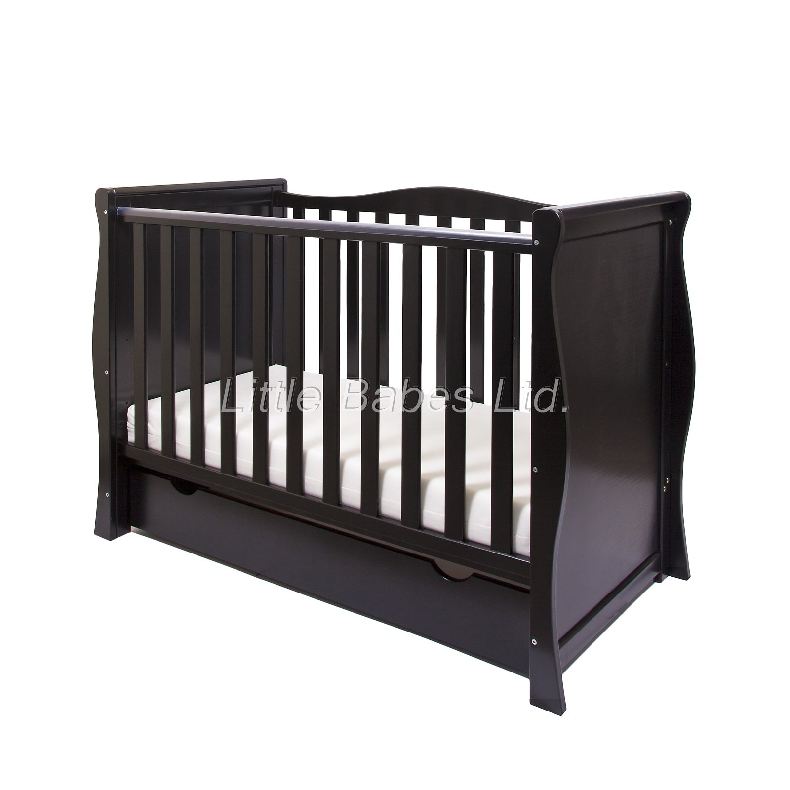 katie sleigh mini cot bed