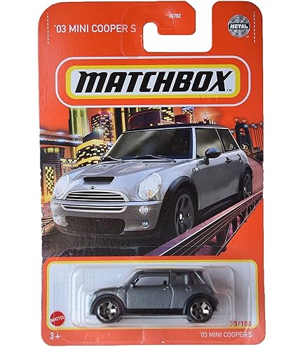 Amazon.com: Matchbox Superfast Mini Cooper S #12, Gray