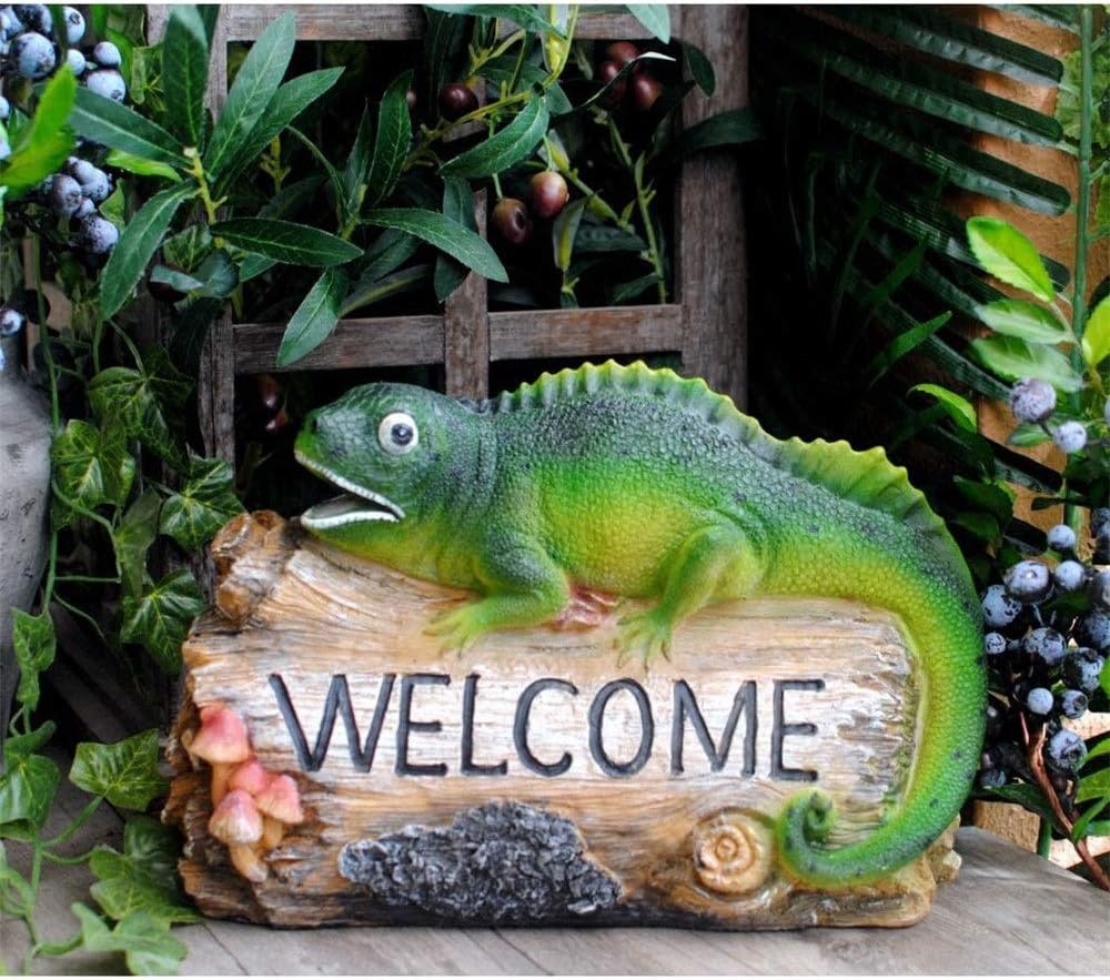 Best Large Animal Welcome Sign Figurines For Home Decor