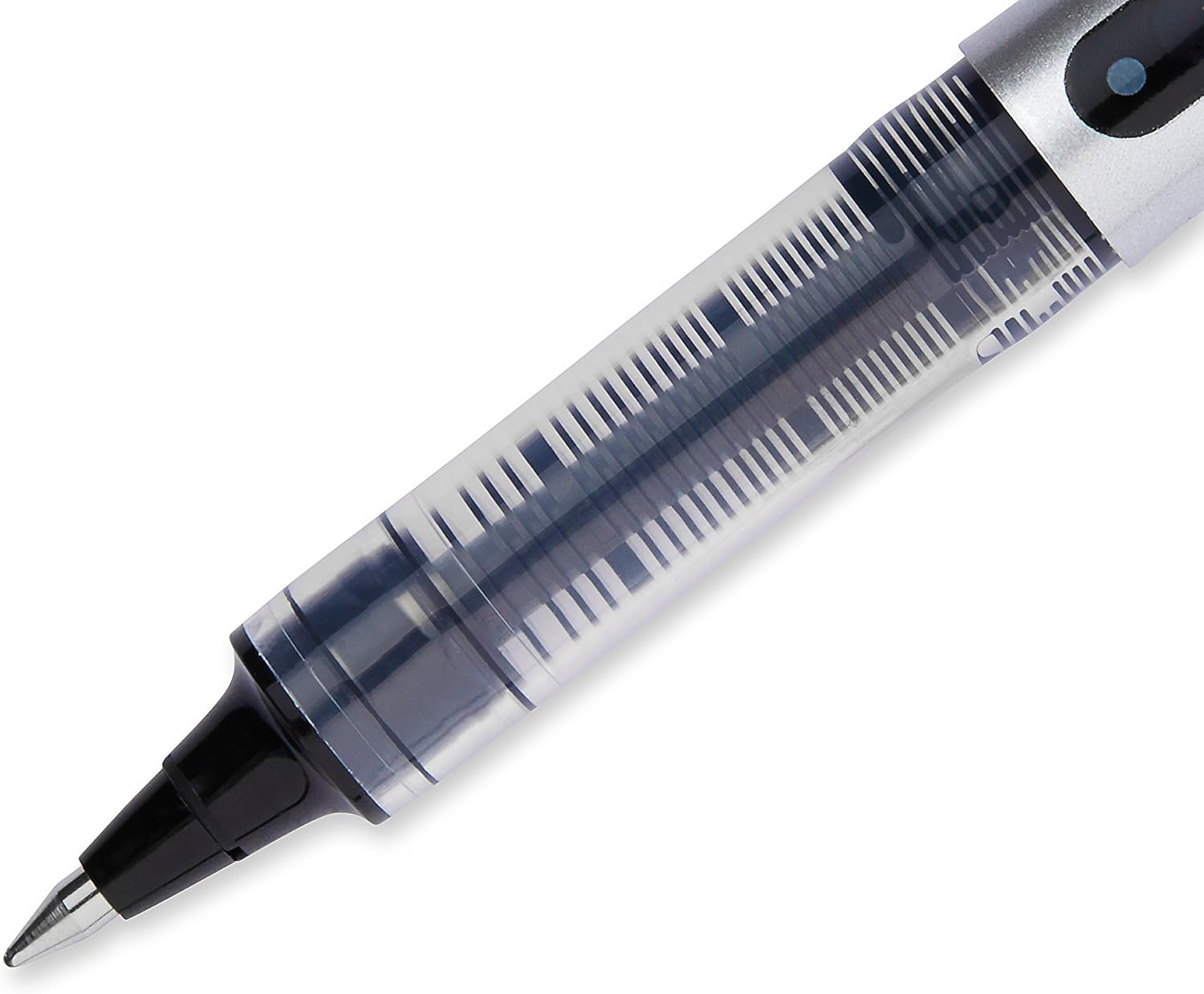 uni-ball Vision Rollerball Pens, Fine Point (0.7mm), Black, 4 Count: Office Products