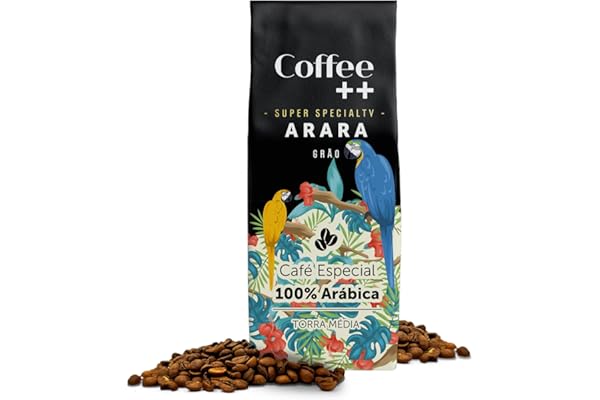 Coffee Mais │Café Super Especial ARARA em Grãos │100% Arábica │ Torra Média │250g