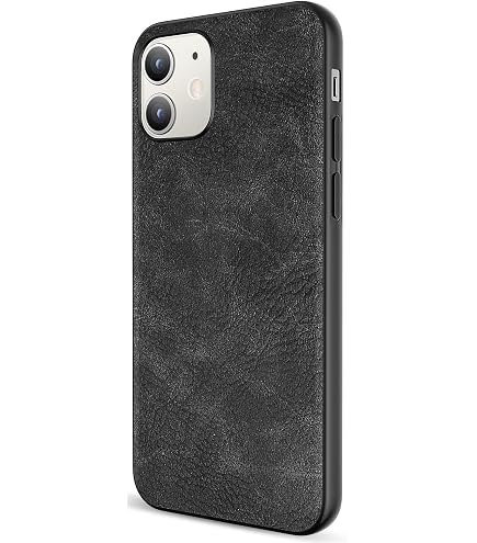 Amazon.com: Coach Leather Slim Case for iPhone 12 mini Black