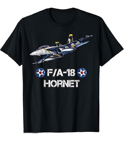 Amazon.com: F/A-18 Hornet T-Shirt : Clothing, Shoes & Jewelry