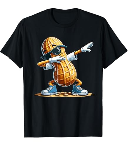 Amazon.com: Planters Mr. Peanut Men's Black Short Sleeve Tee