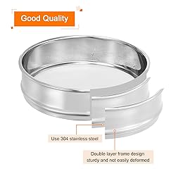 PATIKIL 72 Mesh Lab Sieve, 8" Diameter Test Sieve