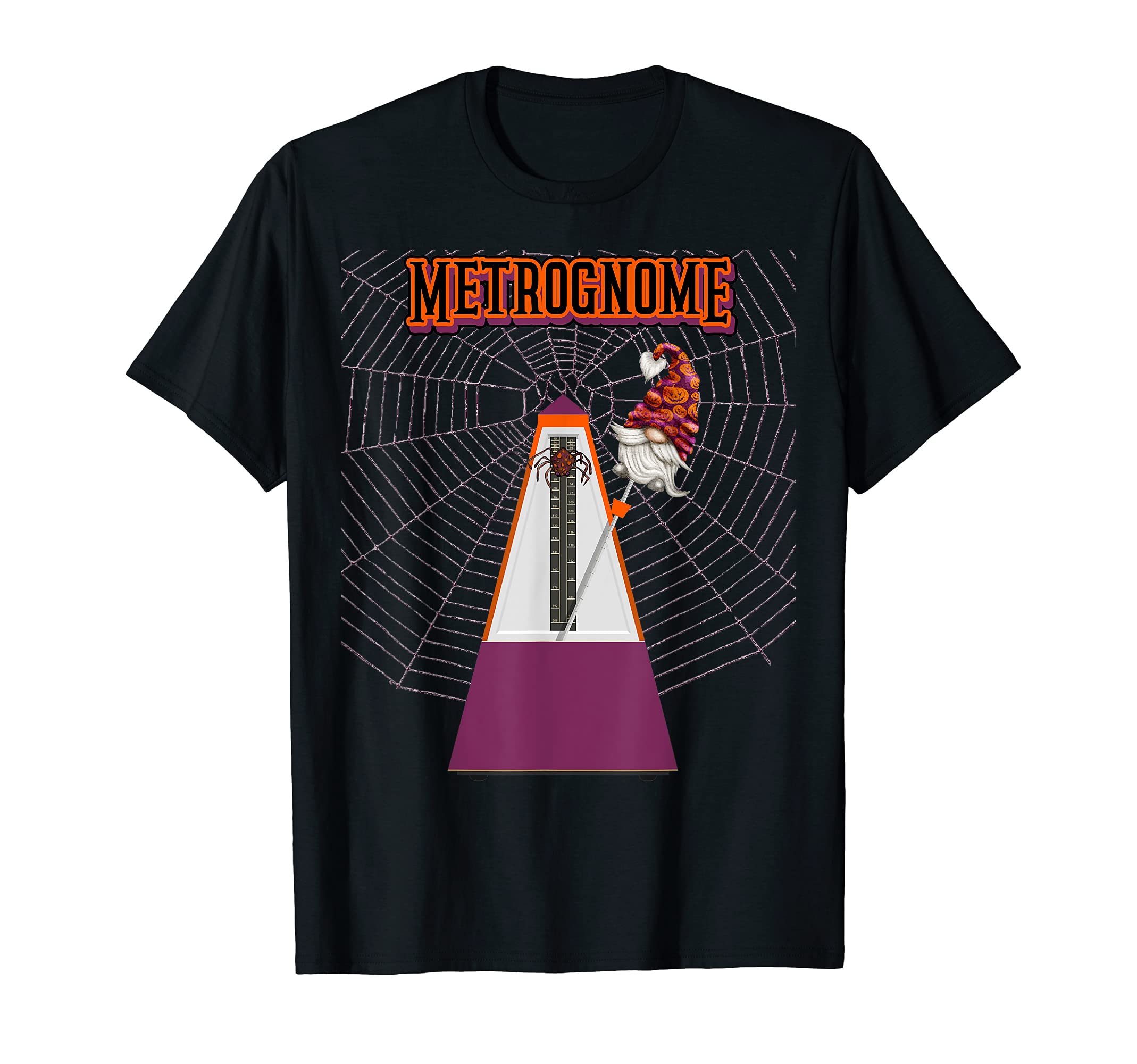 METROGNOME - HALLOWEEN GNOME PUN FOR MUSICIANS METRONOME T-Shirt