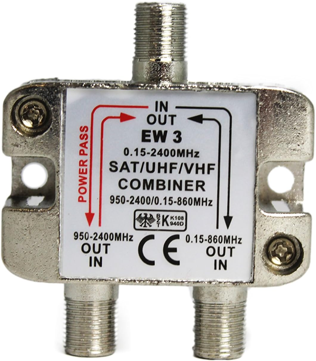 Professional TV Aerial & Satellite Combiner Amazon.co.uk Electronics