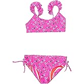 Maaji Girls Happy Flower Mango Adjustable Bikini Set