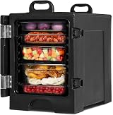TANGZON 77L Insulated Food Pan Carrier Food Grade LLDPE Portable Warmer view 1