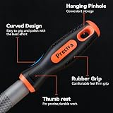 Preciva 3-in-1 Wood Rasp File Set 200mm Flat Half-Round Round High Carbon Steel view 4