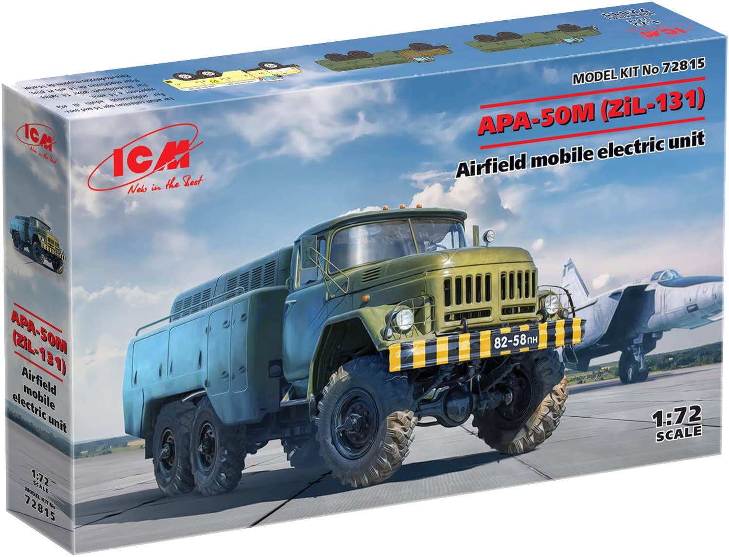 ICM 1:72 - APA-50M (ZiL-131) Airfield Mobile Electric Unit
