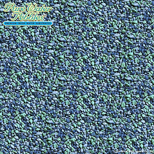 Pure Water Pebbles Nature's Ocean Aquarium Gravel Blue Lagoon Gravel 5