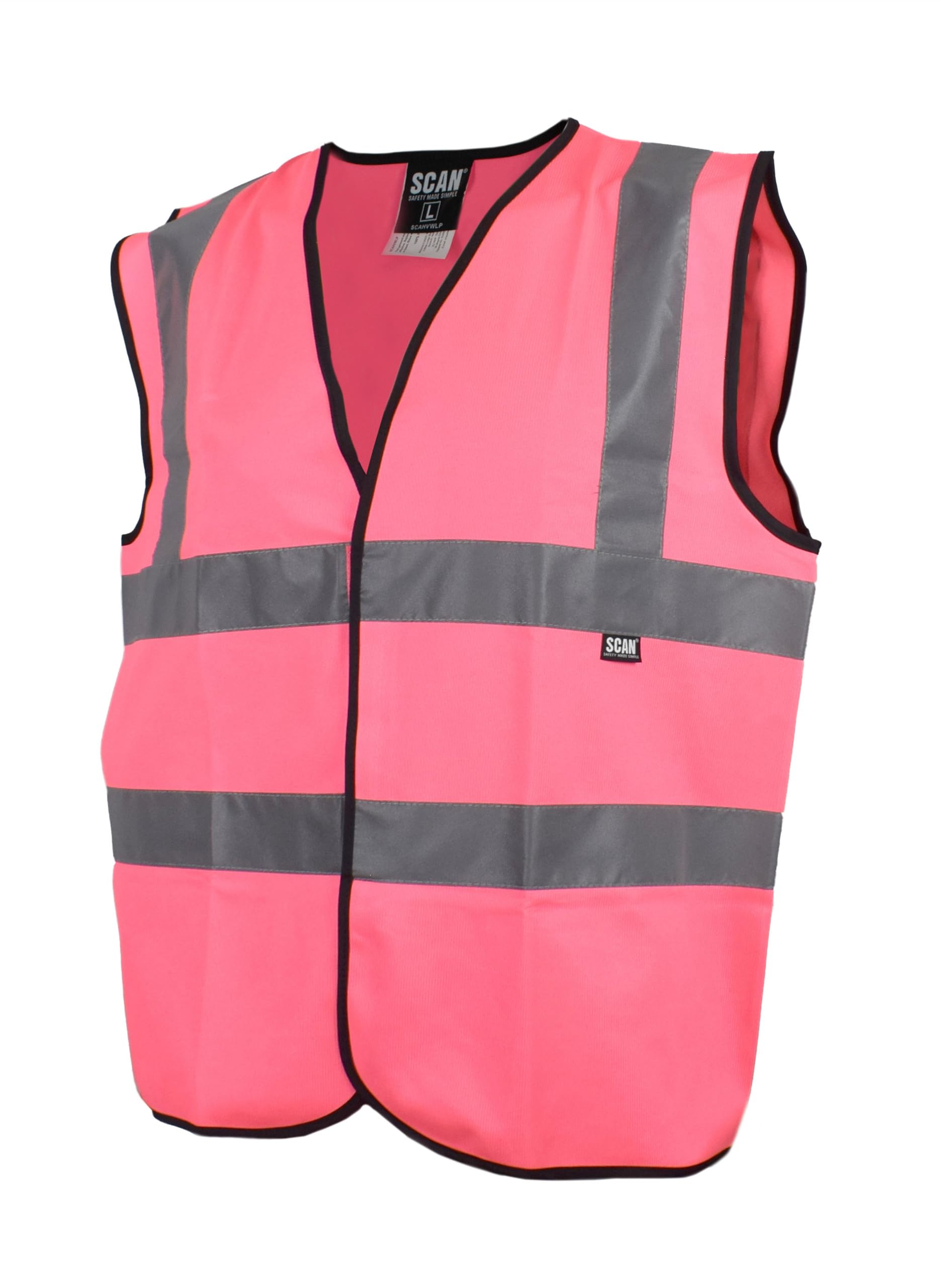Scan Hi-Vis Waistcoat Pink - M