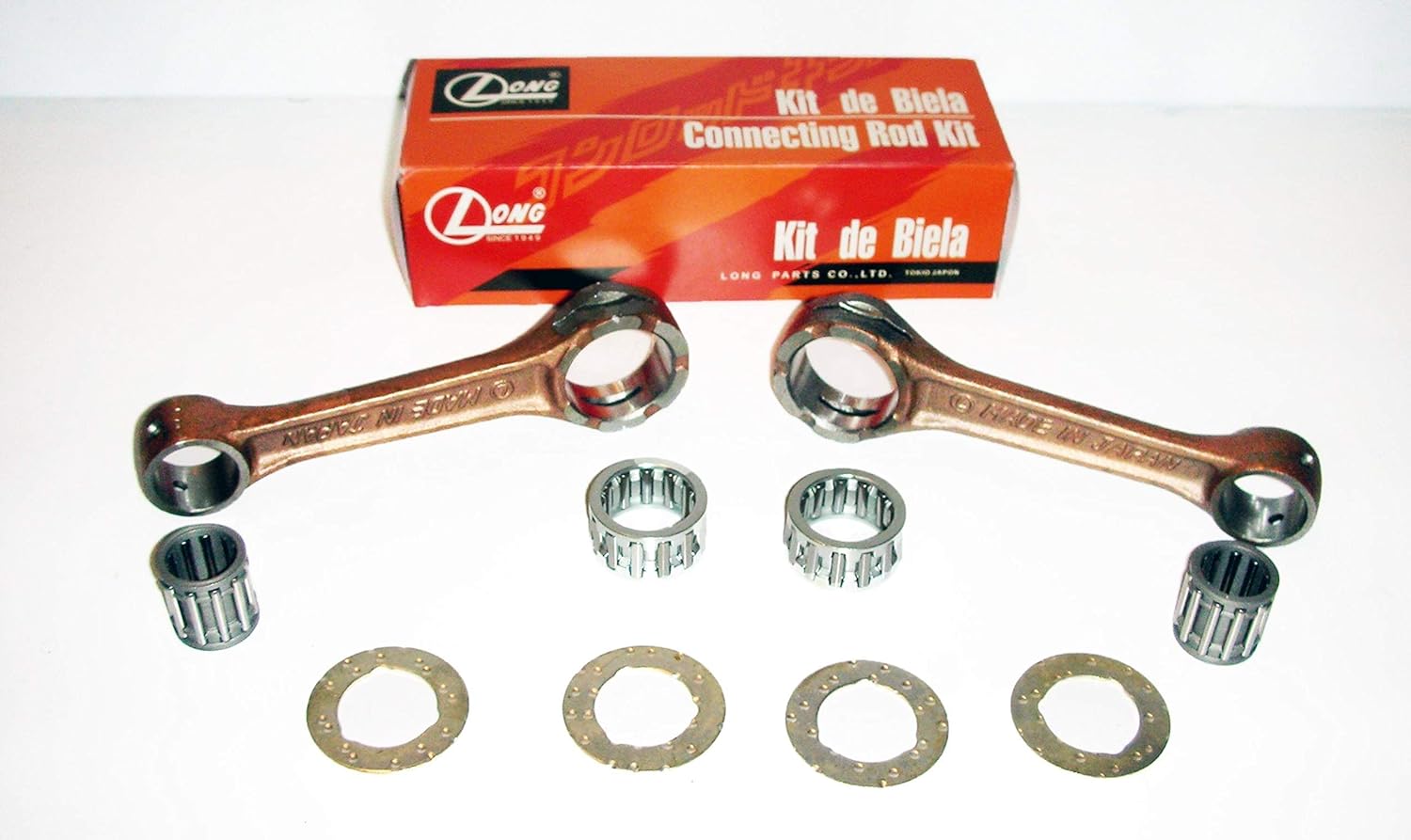 YAMAHA RD350 OEM CONNECTING ROD KIT WITH SMALL AND BIG END NEEDLE