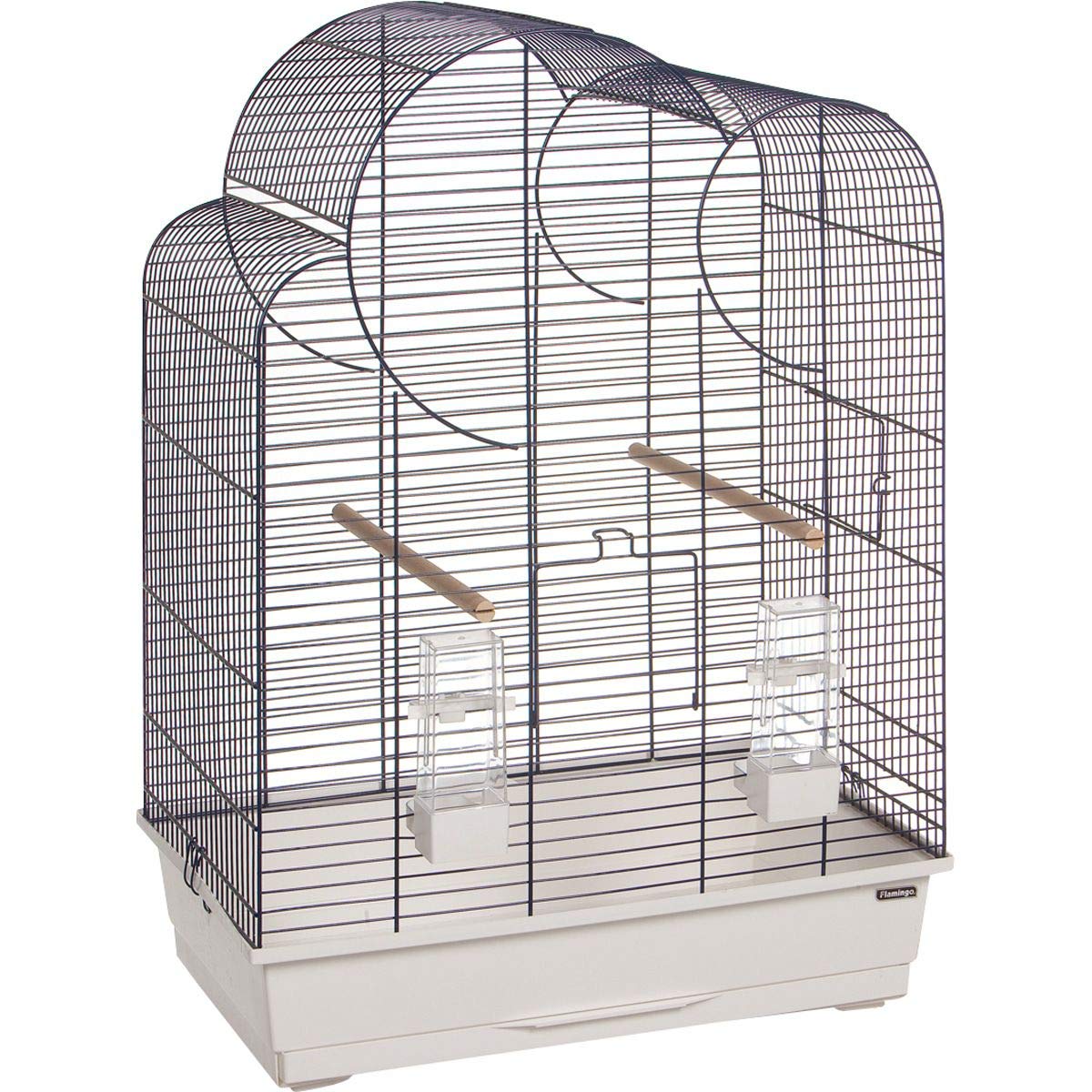 Flamingo PARAKEET CAGE WAMMER WHITE/BLUE