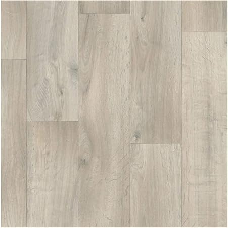 Sol Pvc Premium Envers Textile Imitation Parquet Grisé 3