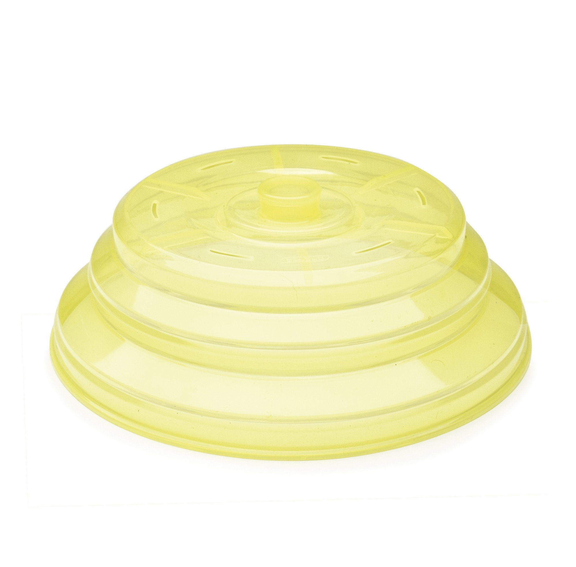Ibili Microwave Food Cover Prisma Foldable, Yellow, 25.5 x 8.5 cm