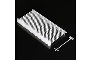 Origin-Joy 10000 PCS Standard Tagging Gun Fasteners, Clothing Tag Barbs Attachments for All Standard Price Tag Gun (Clear, 2 inch)