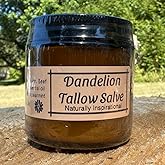 Dandelion Tallow Salve Solid, 4oz