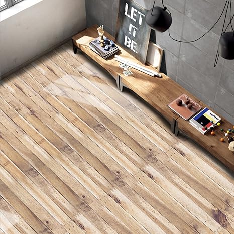 Buy Flameer Removable Waterproof Self Adhesive Wood Grain