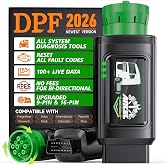 ANCEL HD100 Heavy Duty Truck Scanner, DPF Regen &amp; Reset for Cummins &amp; Caterpillar Engine, Full System Bluetooth Diesel Diagnostic Tool, HDOBD &amp; OBD2 Code Reader for Semi Trucks, Lifetime Free Updates