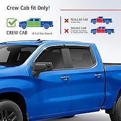 Goodyear Chrome Trim Window Deflectors for