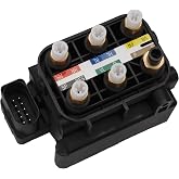 Air Suspension Solenoid Valve Block Compatible with Mercedes-Benz CL550 GL320 GL350 GL450 GL550 GLE400 GLE500 ML250 ML320 ML350 S350 S400 S550 S600 S63 S65 AMG Replace# 2123200358
