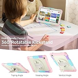 SIBEITU Case for Galaxy Tab A9+ 2023 with Screen