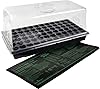 Jump Start CK64060 Hot House with Heat Mat, Tray, 72 Cell insert, 7.5 Inch Dome