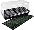Jump Start Hot House Mini Greenhouse w/Heat Mat, Tray, 72-Cell Insert, 7.5" dome