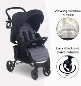 My Babiie MB30 Pushchair Birth to 4 Years Large Basket Rain Cover Cup Holder view 7