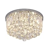 Gopmmy Modern K9 Crystal Raindrop Chandelier
