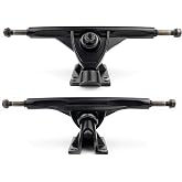 VJ Longboard Trucks, 7-Inch 178mm Reverse Kingpin, 50&deg; Baseplate (Set of 2) | Cast aluminum trucks with 9.75-inch axles for carving, cruising, freeride, and downhill longboarding.