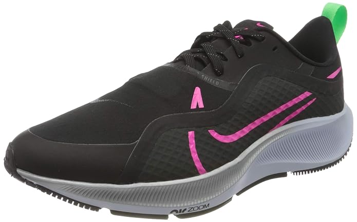 Nike AIR ZM Pegasus 37 Shield CQ7935-003 Sports Shoe UK/India-10 Black: Amazon.in: Shoes & Handbags