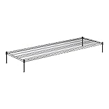 Zedfire 24" x 72" x 8" Black Epoxy Wire Storage