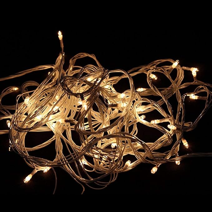 Warm White Rice Lights Decorative 230V, 50Hz 8m Long, 67 Bulb