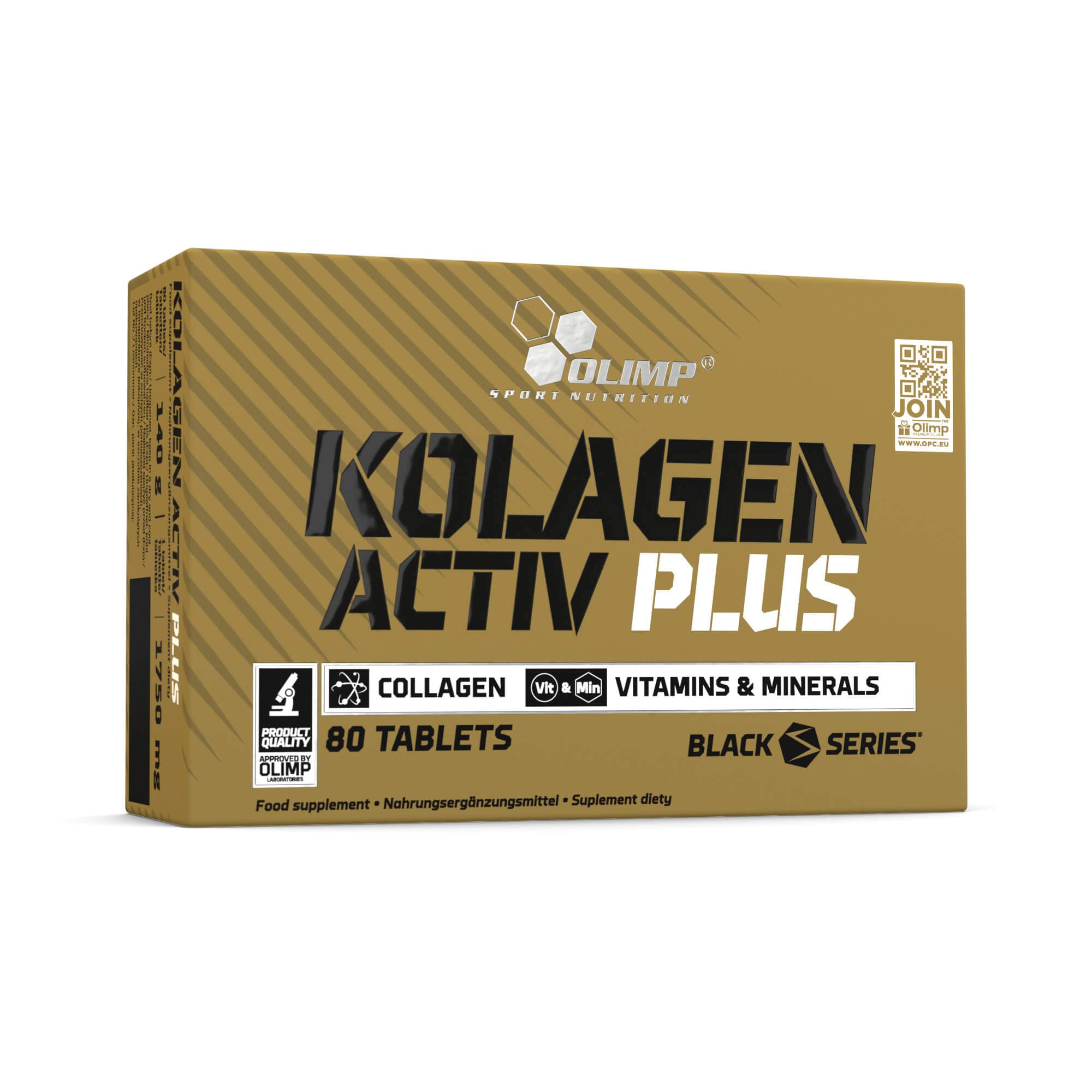 OLIMP SPORT NUTRITION Olimp Nutrition Kolagen Activ Plus, 80 Tablets, 1 kg