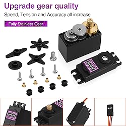 Deegoo [4-Pack] MG996R 55g Metal Gear Torque