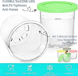 4 Pack Containers Extra Replacement for Ninja