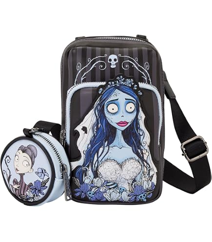 Loungefly Warner Brothers Corpse Bride Moon Mini Backpack Standard : Clothing, Shoes & Jewelry